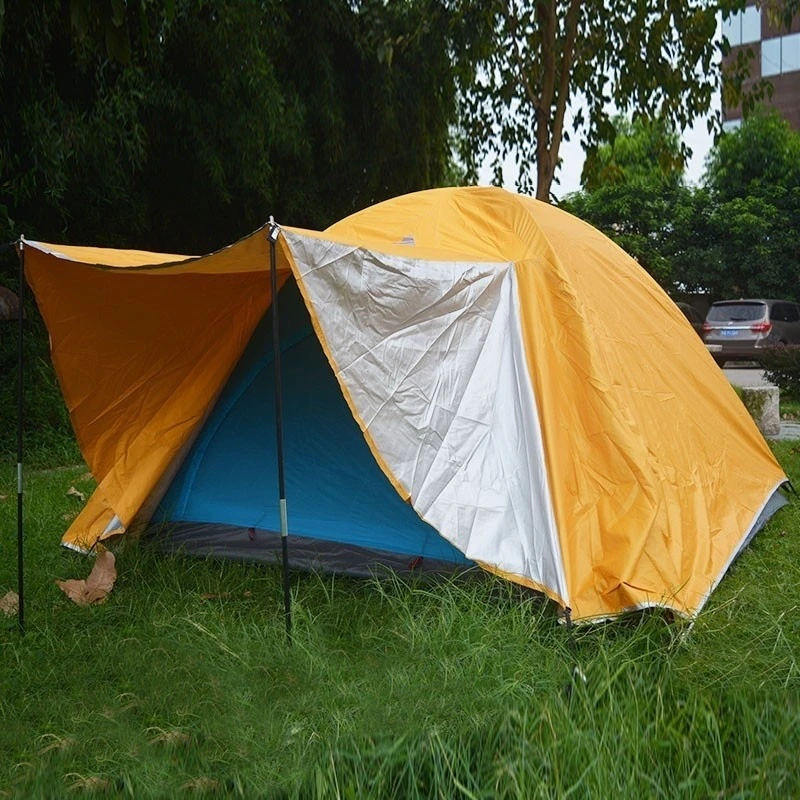 Cheap Goat Tents Windproof Camping Tent 3 4 Person High Attitude Tent 200x200x130cm Detachable Separated  Double Layer Outdoor Tent for Camping Tents 